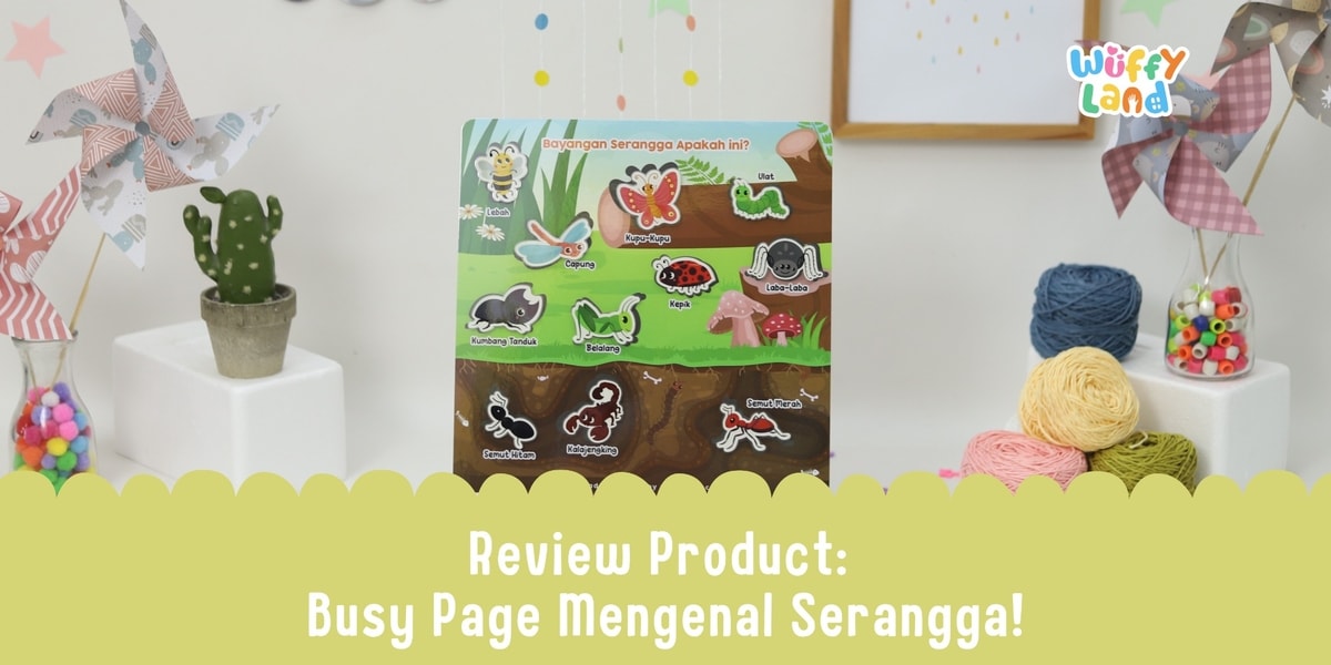 Review Product: Busy Page Mengenal Serangga!