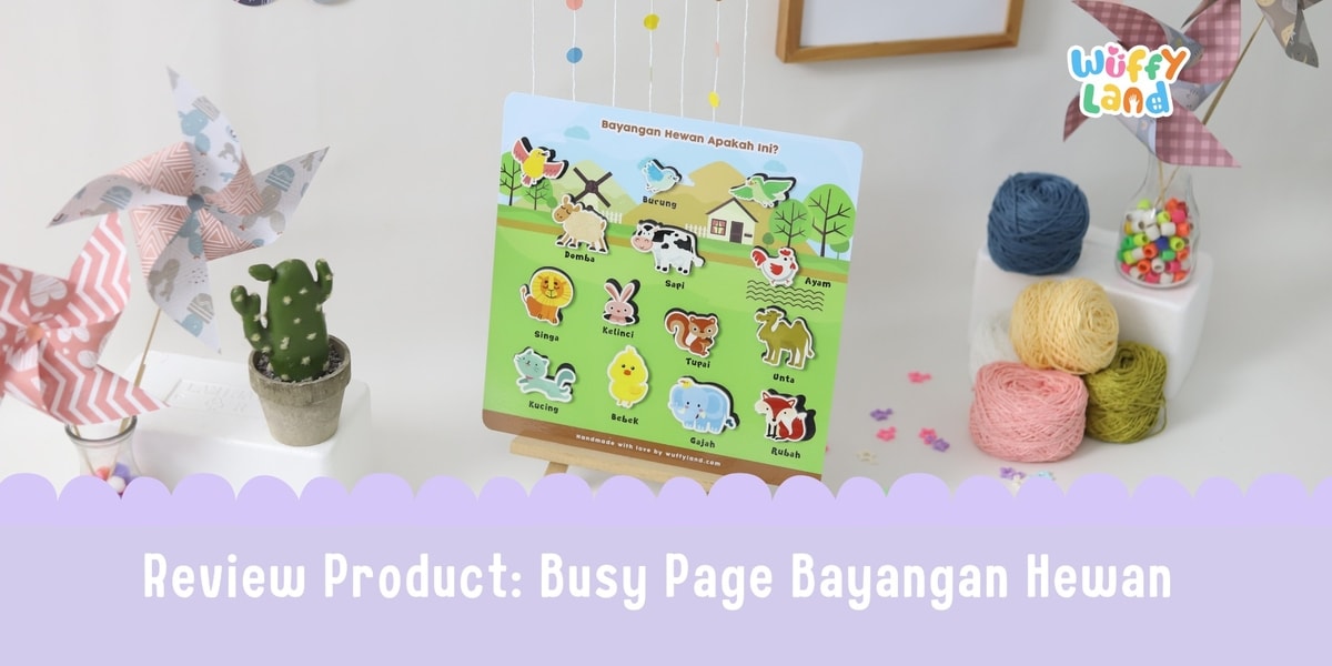 Review Produk: Busy Page Bayangan Hewan