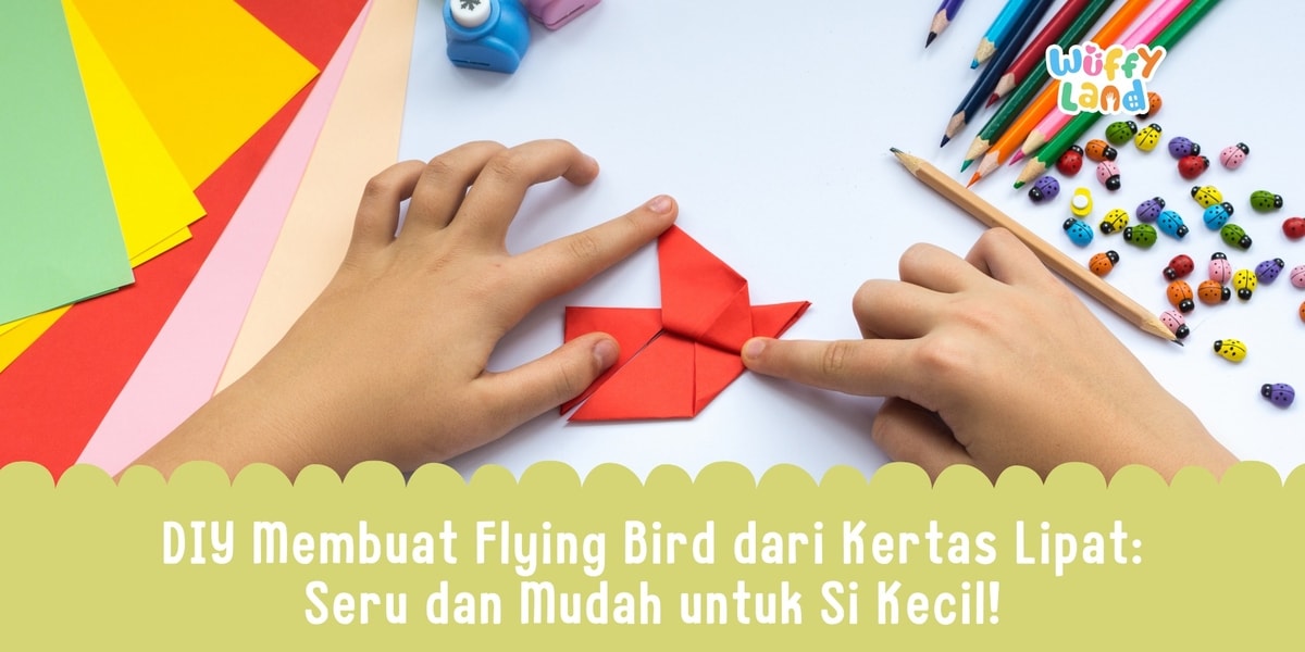 DIY Membuat Flying Bird dari Kertas Lipat: Seru dan Mudah untuk Si Kecil!