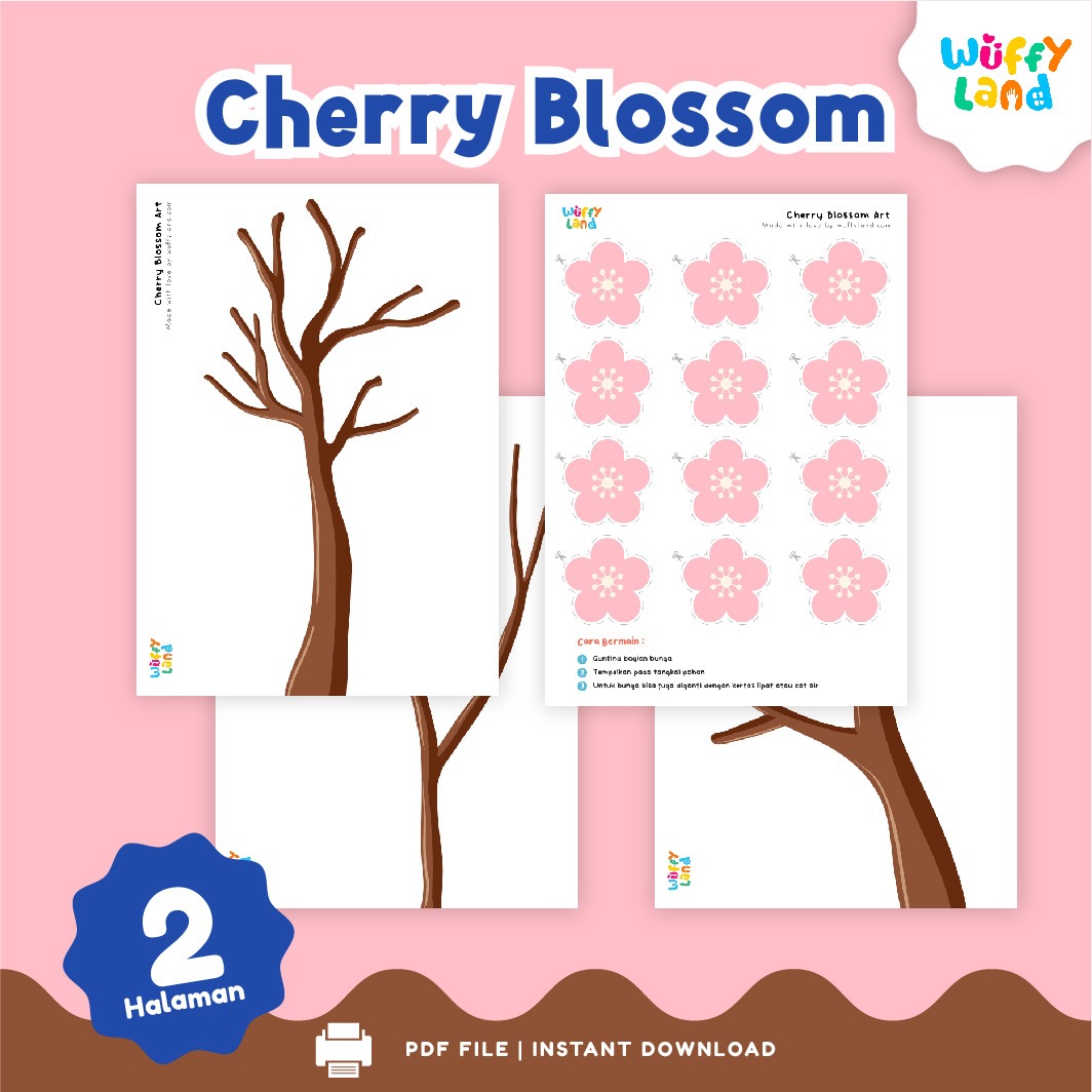 Printable Menggambar Simetris, Aktifitas Anak Paud, Worksheet