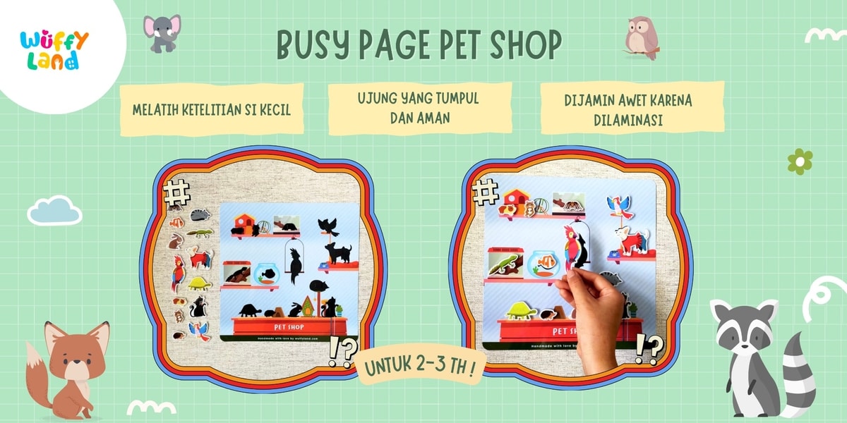 Busy Page - Pet Shop