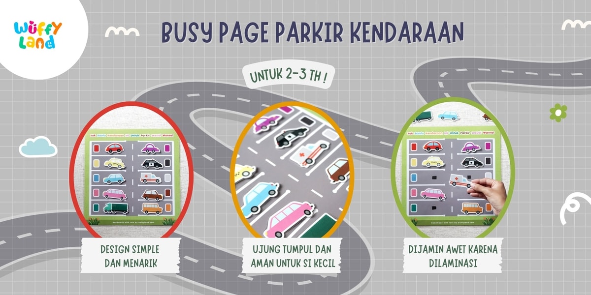 Busy Page - Parkir Kendaraan