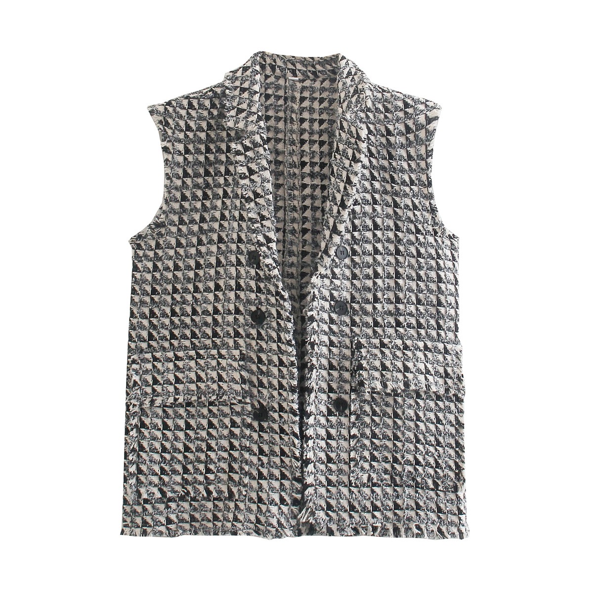 Vest Broadcloth - Gray