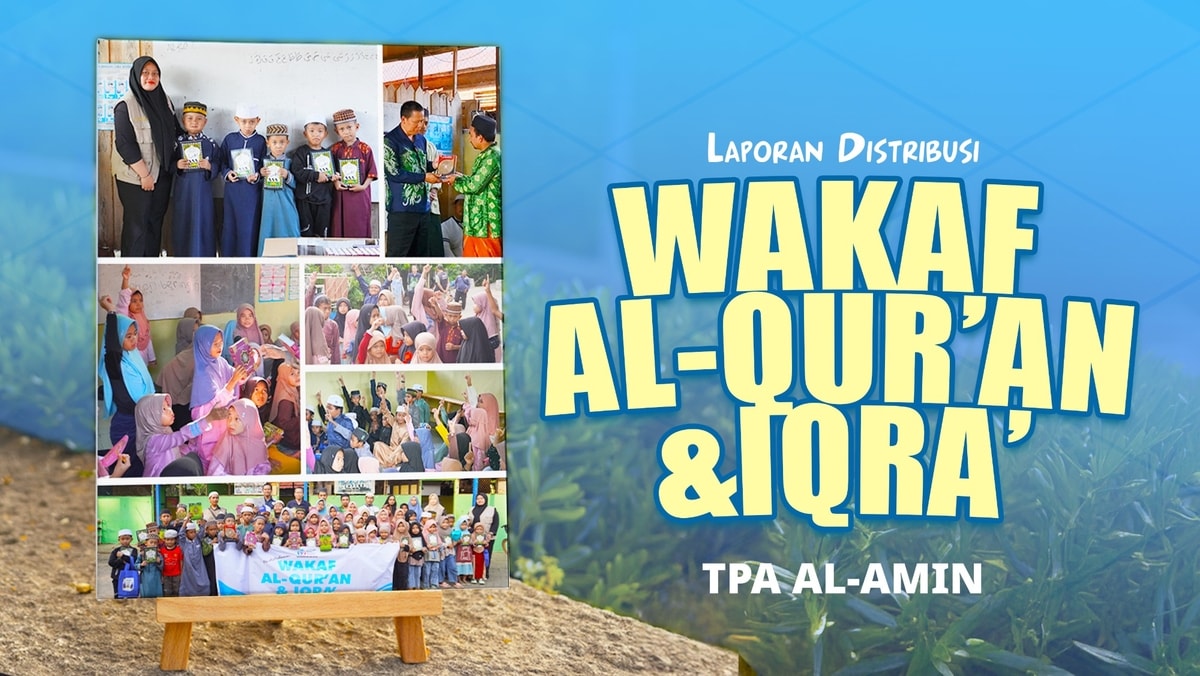 Distribusi Wakaf Al-Qur'an & Iqra' - 21 September 2024