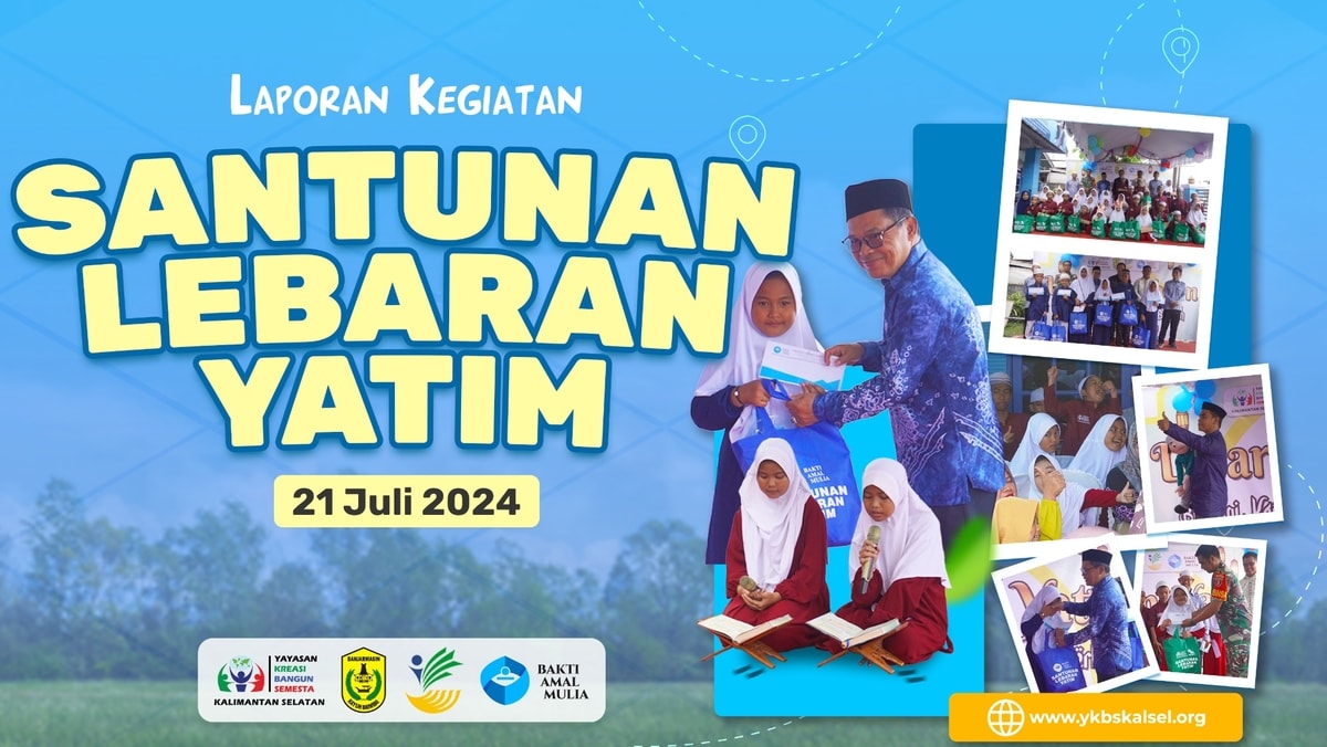 Santunan Lebaran Yatim - 21 Juli 2024