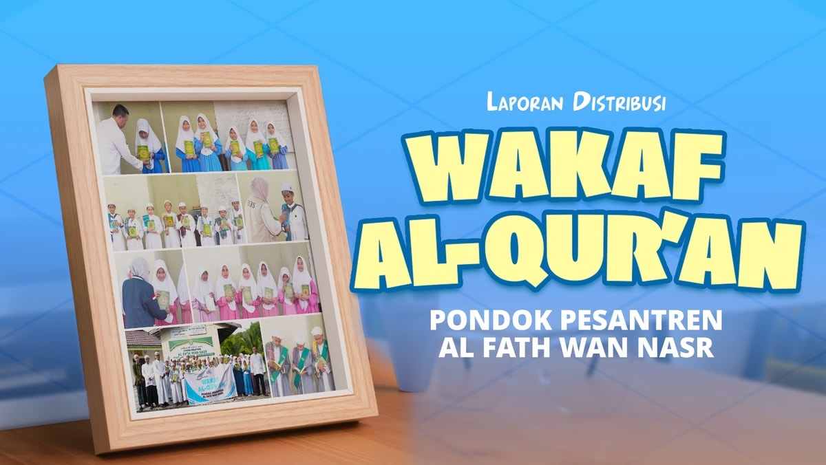 Distribusi Wakaf Al-Qur'an - 10 Agustus 2024