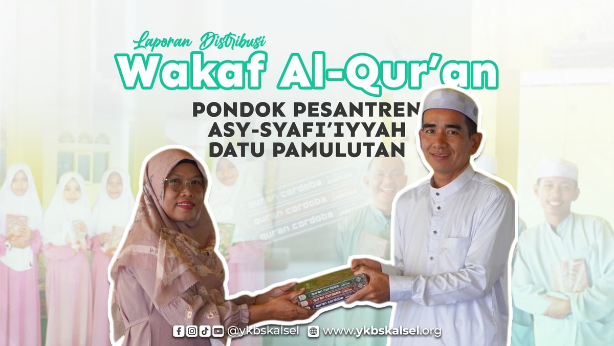 Distribusi Wakaf Al-Qur'an - 10 Januari 2026