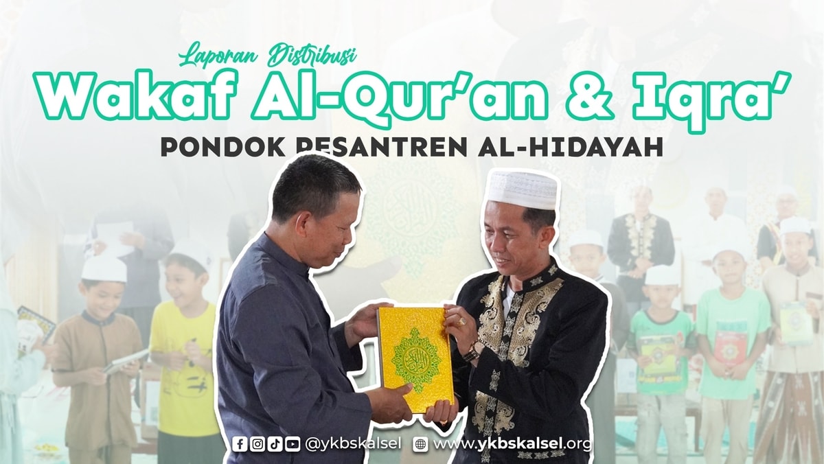 Distribusi Wakaf Al-Qur'an & Iqra' - 29 November 2025