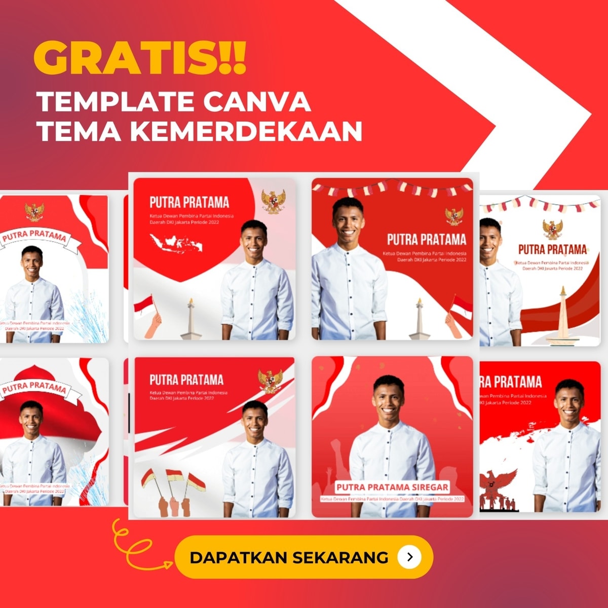 Lisensi Personal Use Hanya Untuk Penggunaan Pribadi.

Dilarang menyebarluaskan.

Selamat untuk member saling save kontak whatsapp media promosi gratis 

Bisa langsung akses.
Caranya tinggal klik saja Gambarnya.

Jika belum punya aplikasi canva silahkan download dulu di playstore ya gratis