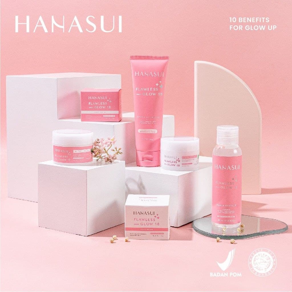 Paket Hanasui Recommended untuk Bikin Kulit Makin Glowing