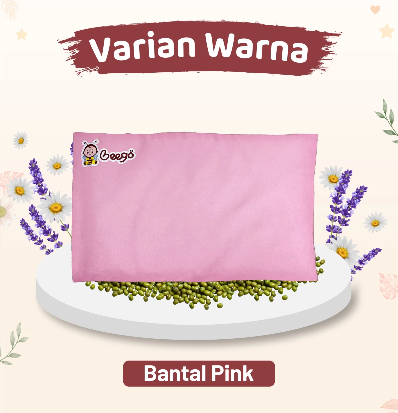 Bantal Pink