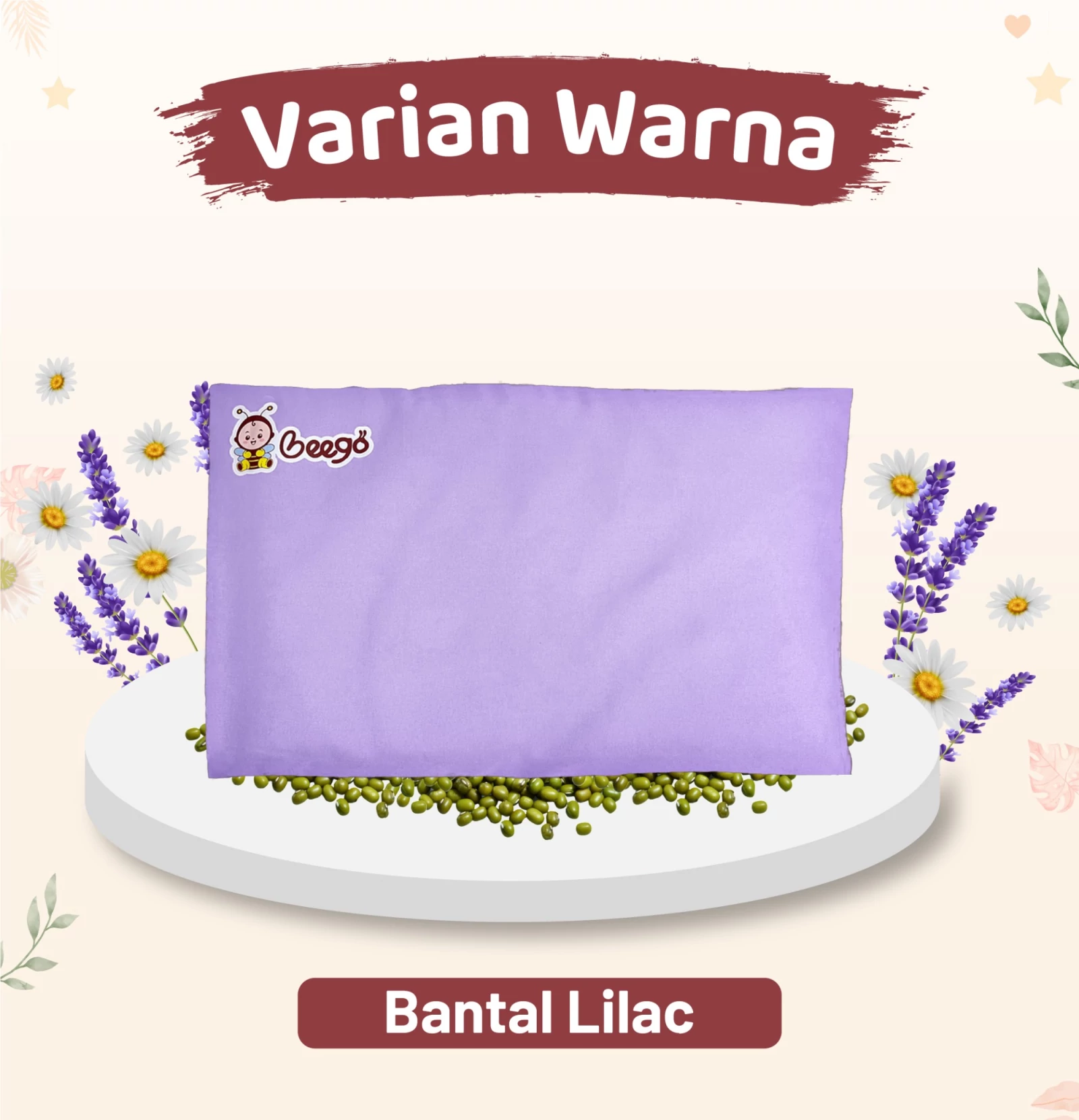 Bantal Lilac