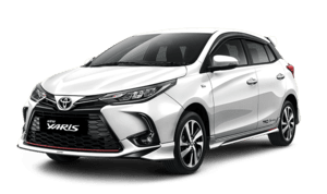 mobil-yaris-putih