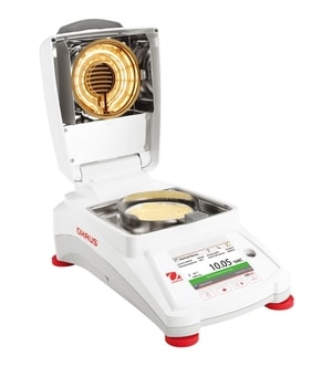 OHAUS MB120 Moisture Analyzer Analisa Sampel