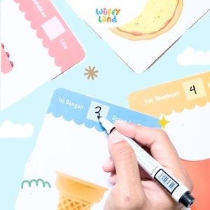 Mainan Anak Wuffyland Bermain Playmat Tema Food atau Makanan dengan Fundoh