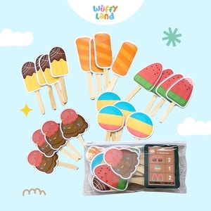 Mainan Anak Wuffyland Bermain Peran Berjualan Ice Cream