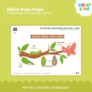 Wuffyland Worksheet Edukasi Anak Indonesia Murah Free Printable