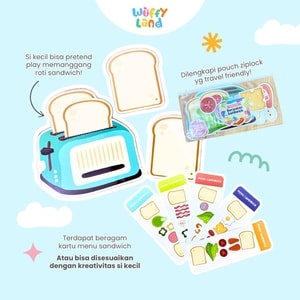 Pretend Play Membuat Sandwich