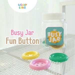 Busy Jar by Wuffyland – Mainan Edukatif Montessori Bayi & Balita (1+)
