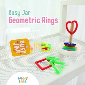 Busy Jar by Wuffyland – Mainan Edukatif Montessori Bayi & Balita (1+)