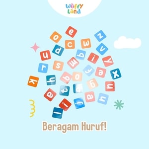 Mainan Anak Busy Page Wuffyland Belajar Merangkai dan Menulis Kata