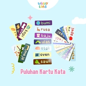 Mainan Anak Busy Page Wuffyland Belajar Merangkai dan Menulis Kata