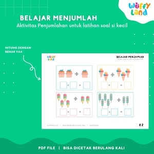 Wuffyland Worksheet Edukasi Anak Indonesia Murah Free Printable