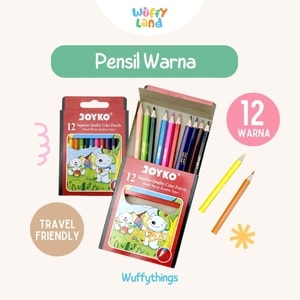 Wuffyland Worksheet Edukasi Anak Indonesia Murah pensil warna