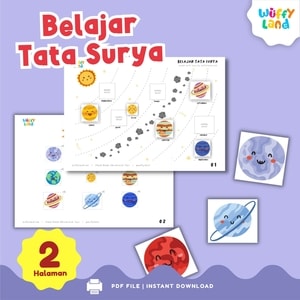 Wuffyland Worksheet Edukasi Anak Indonesia Murah Free Printable