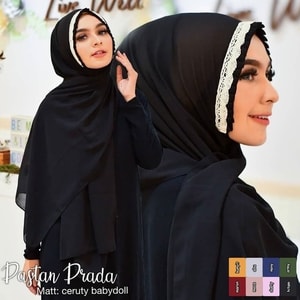 Pashmina Instan Prada