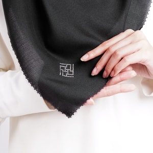 Delicate Scarf Black