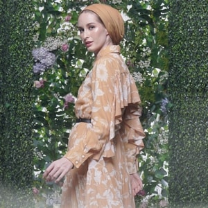 Golden Blossom Dress