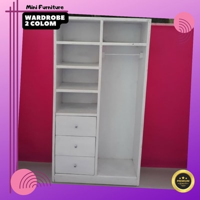 Mini furniture for dollhouse rumah barbie