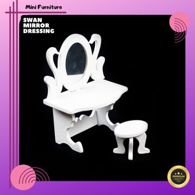 Mini furniture for dollhouse rumah barbie