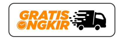 maksimal gratis ongkir hingga Rp. 75.000