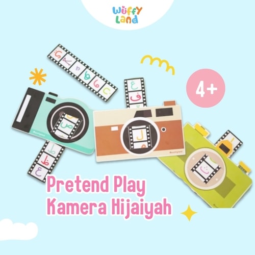 Wuffyland Mainan Edukasi Anak Indonesia Murah Kamera Hijaiyah