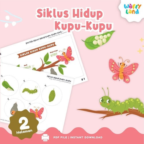 Wuffyland Worksheet Edukasi Anak Indonesia Murah Free Printable