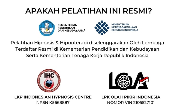 Pelatihan hipnosis hipnoterapi ihc