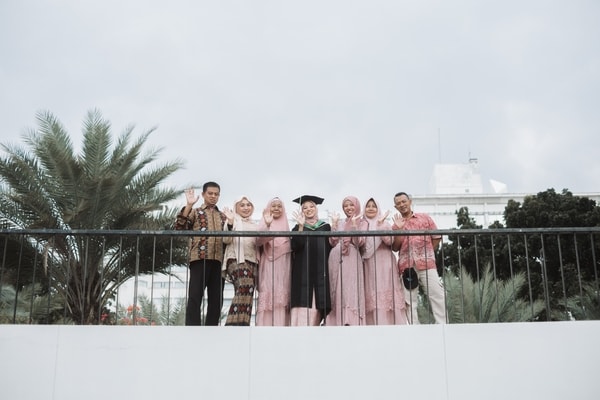 Riza Graduation Session at TAMAN BANTENG