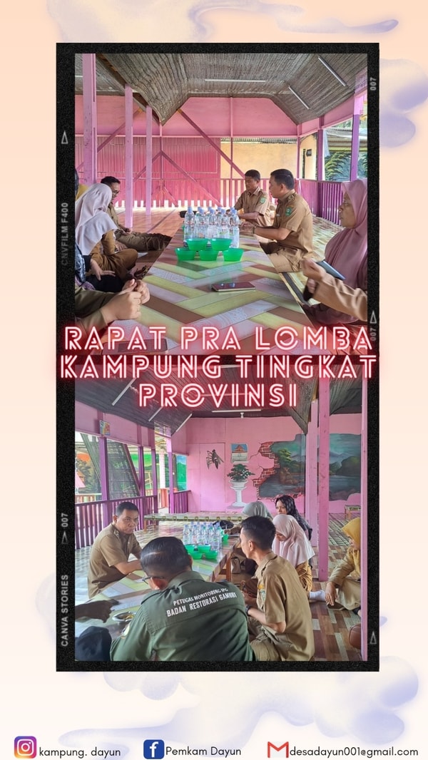 RAPAT LOMBA KAMPUNG