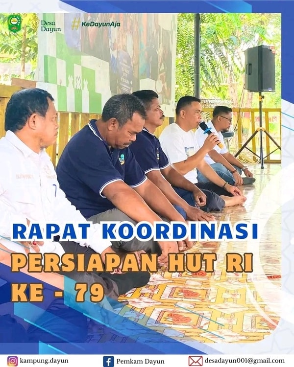 Rapat Persiapan HUT RI ke-79