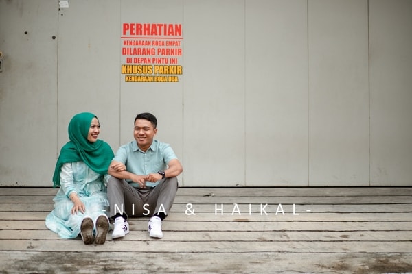 nisa & haikal // prewedding