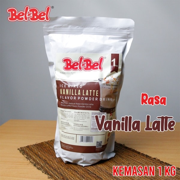 Ice Mixed Vanilla Latte Bel-Bel