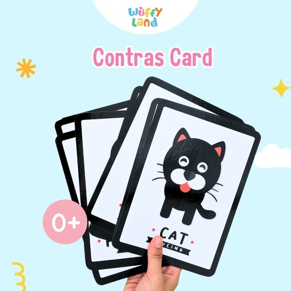 Mainan Anak Wuffyland Animals Contras Card