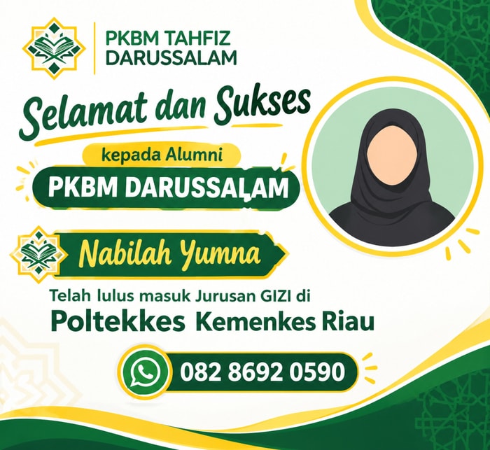 lulus Masuk Jurusan Gizi