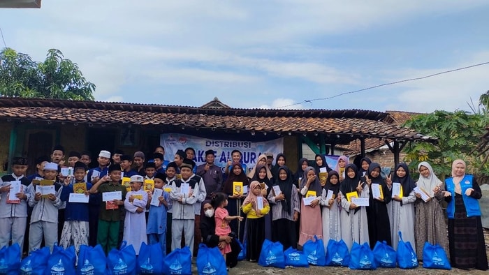 Alhamdulillah, Amanah Wakaf Al-Qur’an Telah Tersampaikan di Pondok Pesantren Al-Ismailiyyah