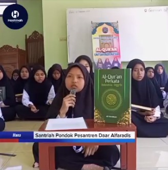 Terima kasih oleh Hana dari Pondok Pesantren @madaralfaradi kepada Donatur-Donatur yang telah Berwakaf Al-Qur'an di Program Wakaf Al-Qur'an Yayasan Hashinah Umat Indonesia.🙏☺️

Terimakasih para Donatur Ibu Esti, Bapak Alwin Batu Bara , dan Ibu Siti Khodriyah, yang sudah mempercayakan Yayasan Hashinah Umat Indonesia. Semoga Allah SWT mengabulkan semua hajatnya dan dilimpahkan keberkahan.. Aamiin yaa Robbal'aalamiin.☺️🙏