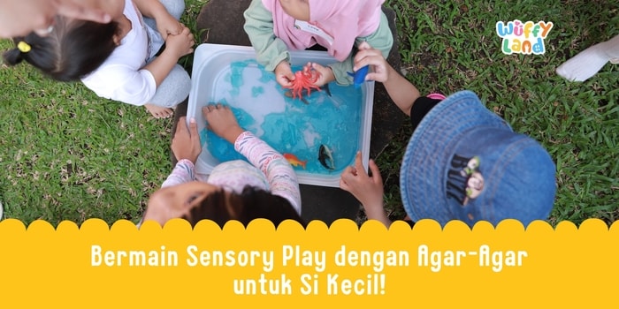 Bermain Sensory Play dengan Agar-Agar untuk Si Kecil!