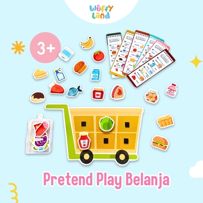 Mainan Anak Wuffyland Bermain Peran Belanja