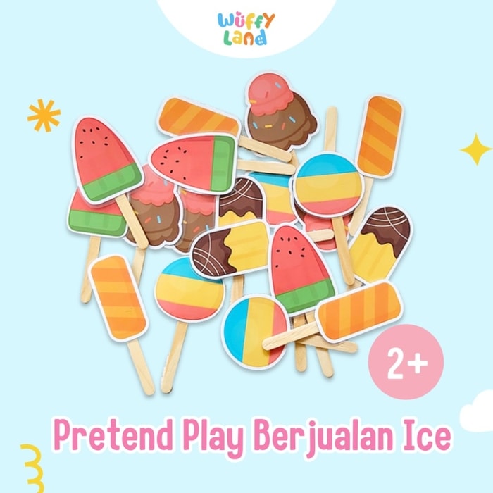 Mainan Anak Wuffyland Bermain Peran Berjualan Ice Cream